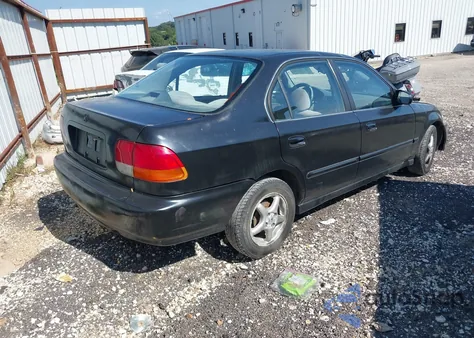 1998 Honda Civic Lx z USA, uszkodzony, nr VIN 2HGEJ6674WH515857